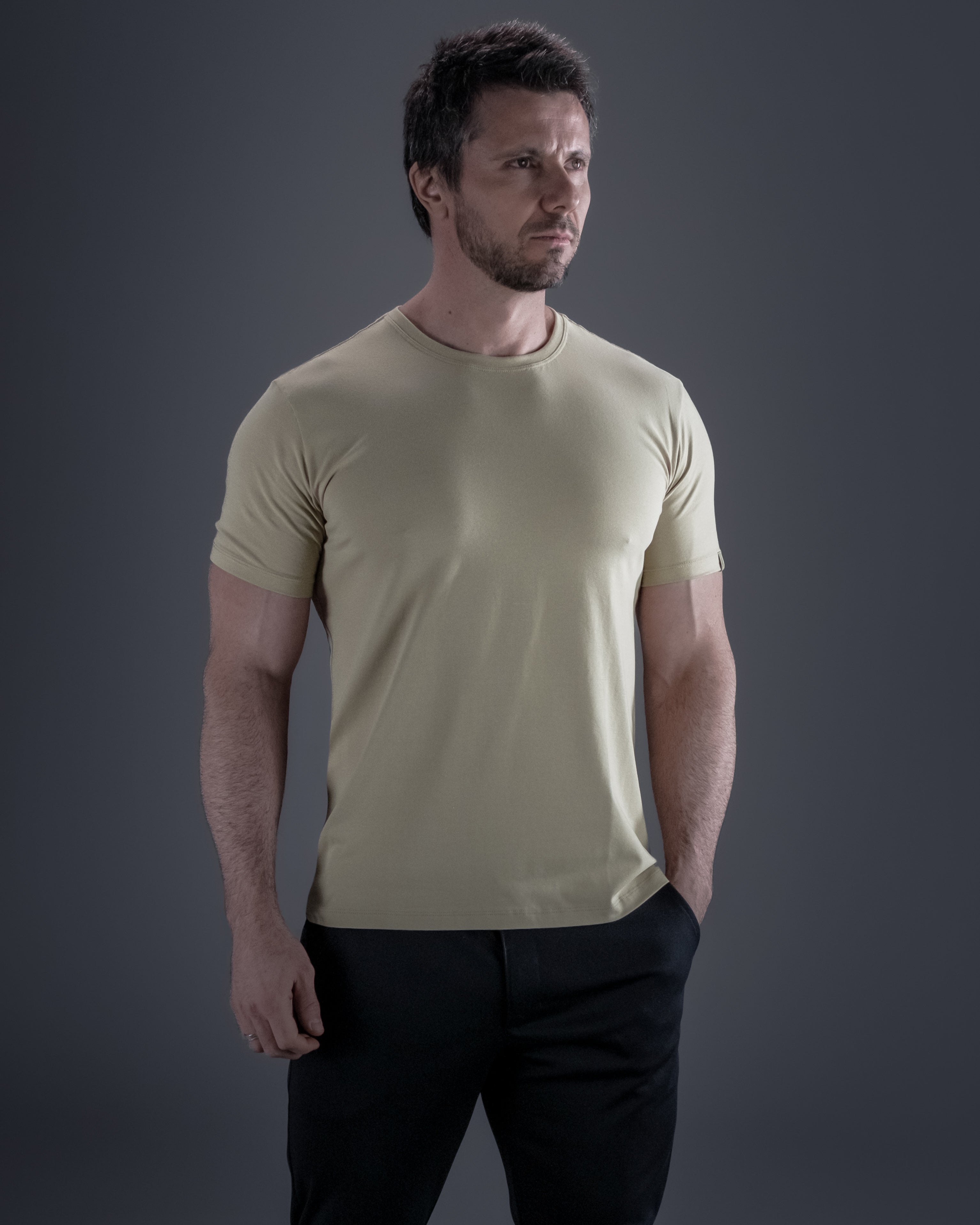 Camiseta Manga Curta Algodão Egipcio