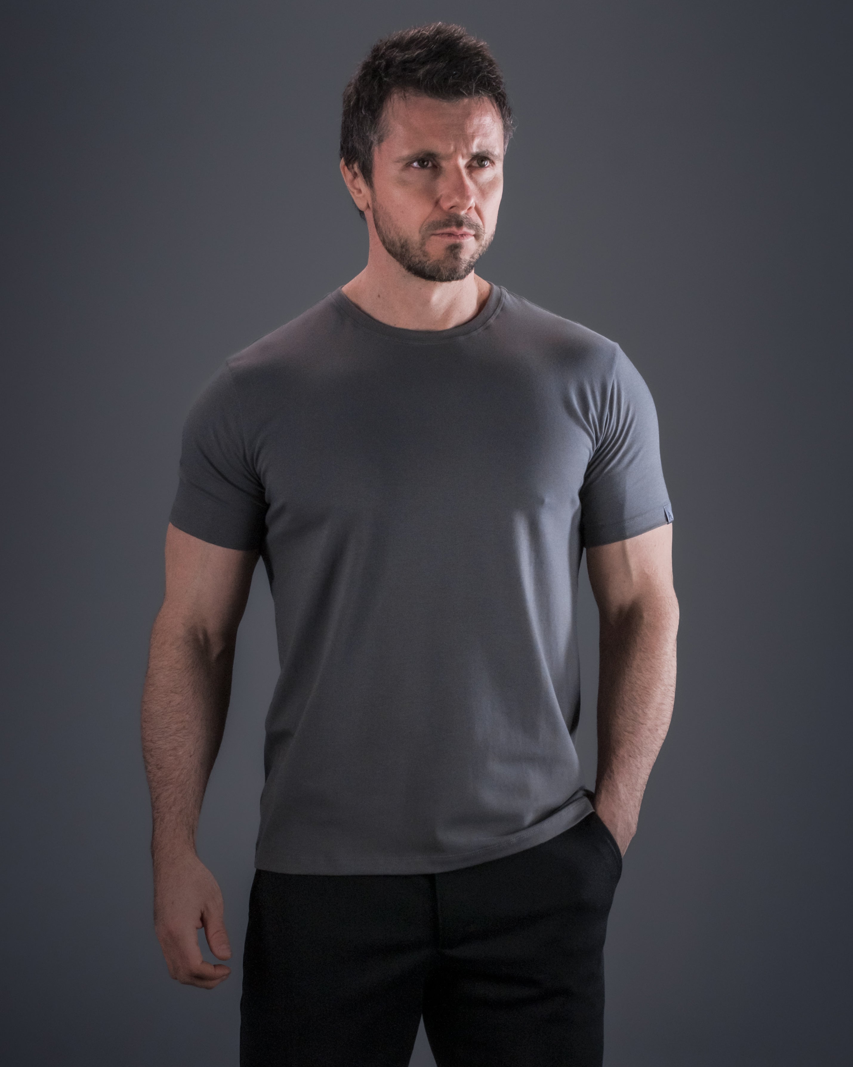 Camiseta Manga Curta Algodão Egipcio