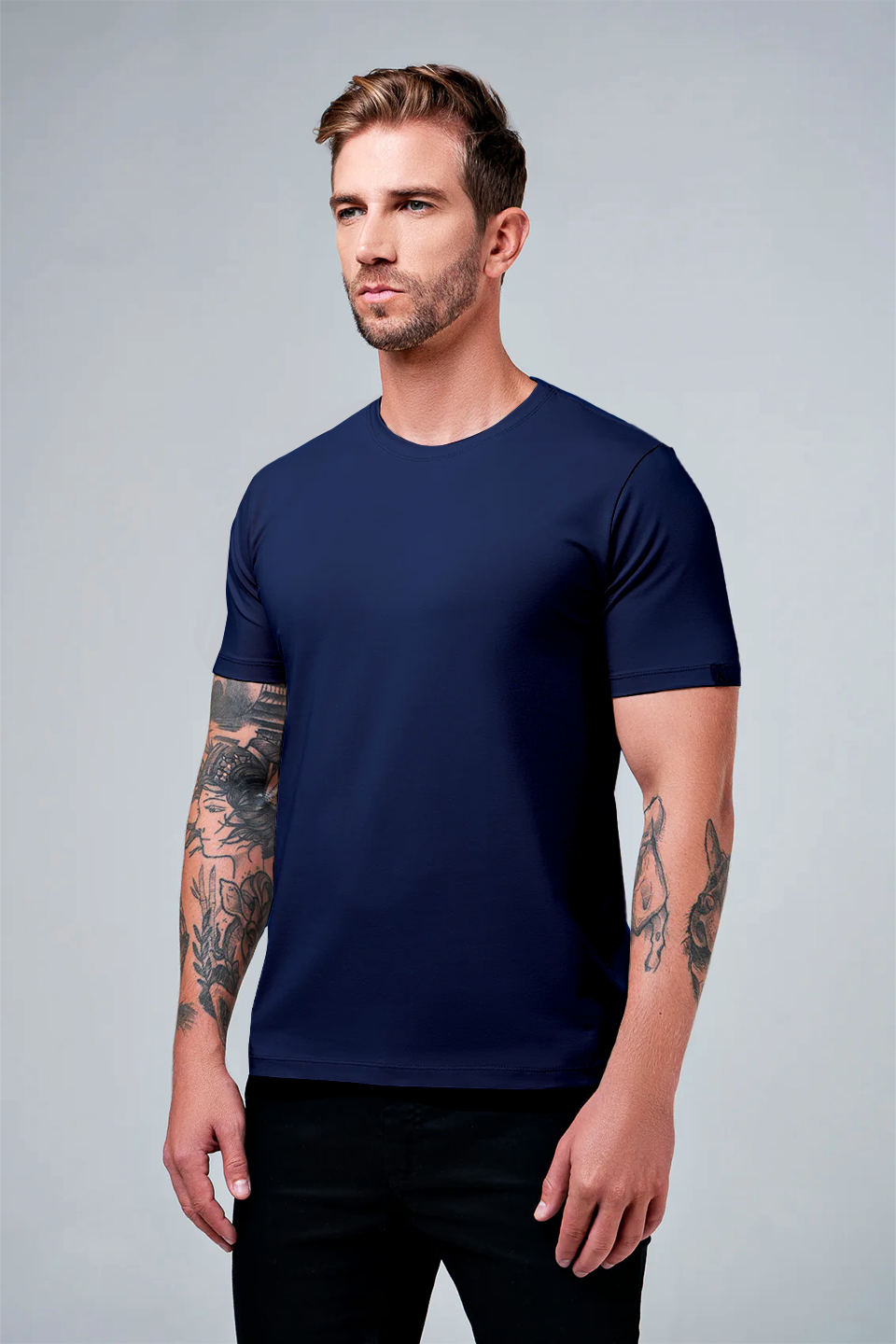 Camiseta Manga Curta Algodão Egipcio