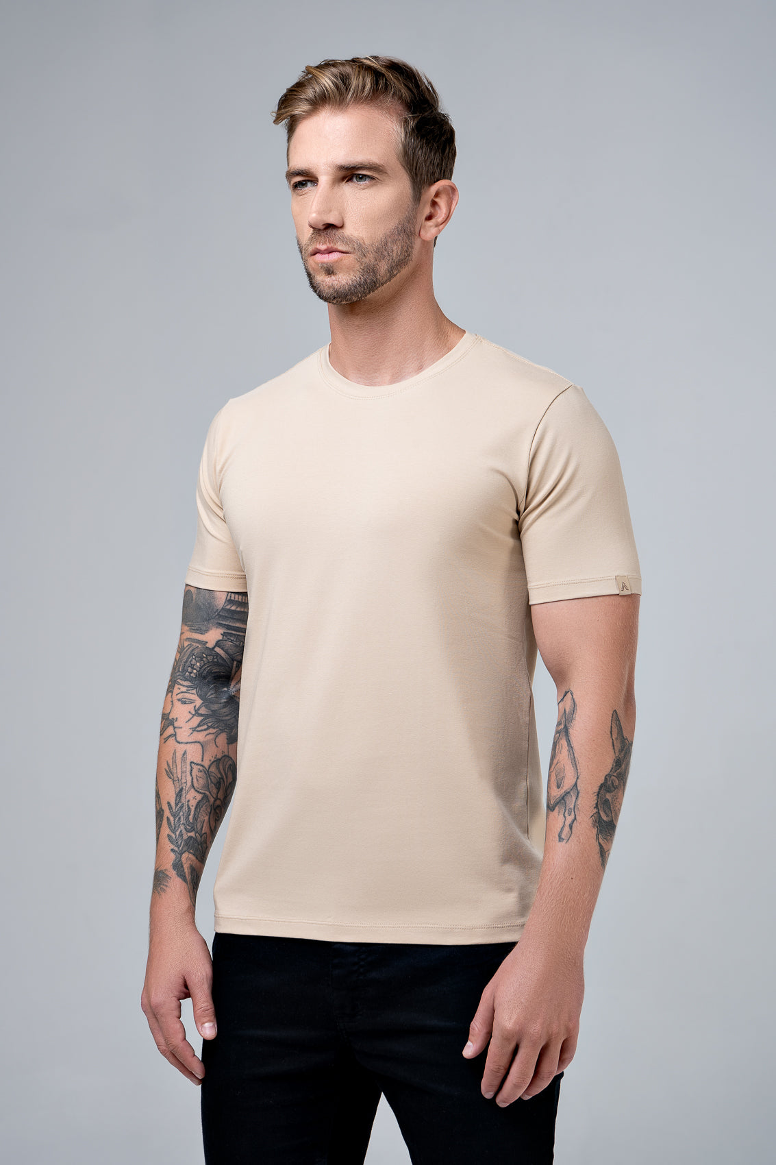 Camiseta Manga Curta Algodão Egipcio