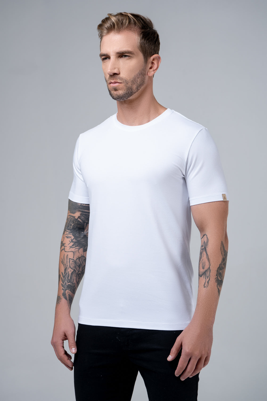 Camiseta Manga Curta Algodão Egipcio