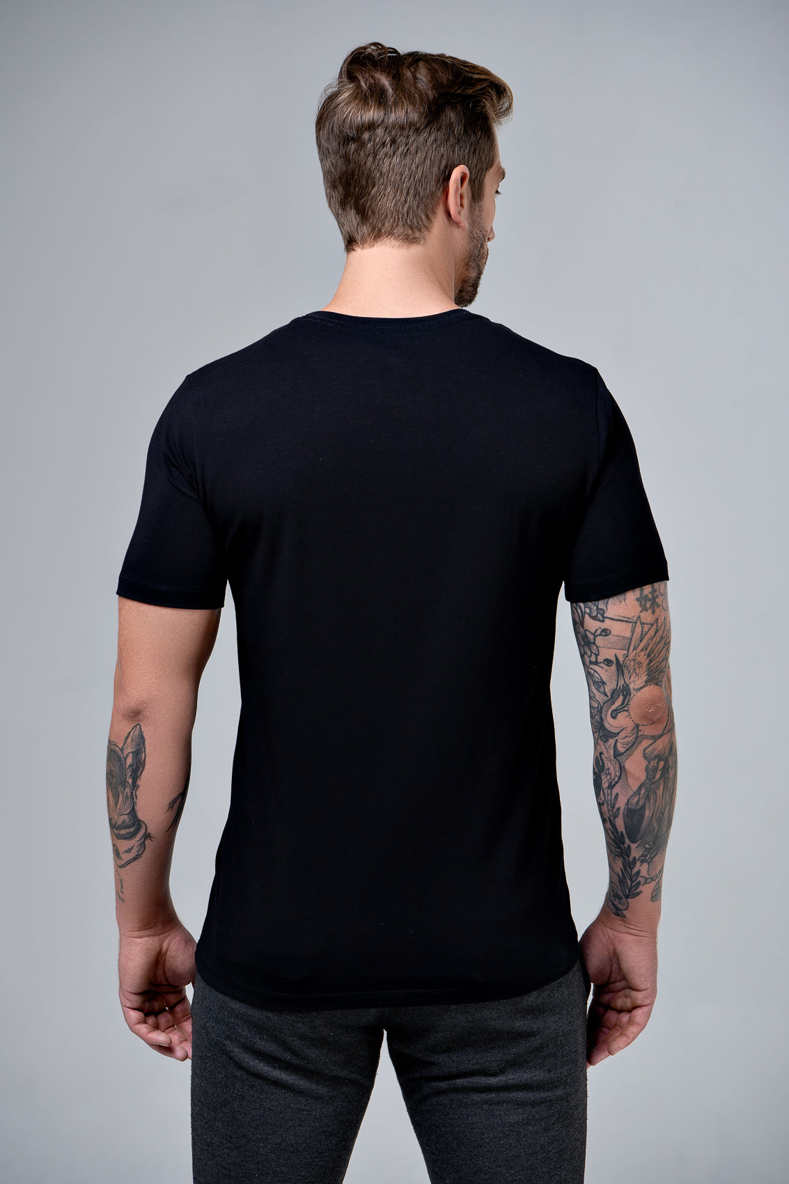 Camiseta Manga Curta Algodão Egipcio