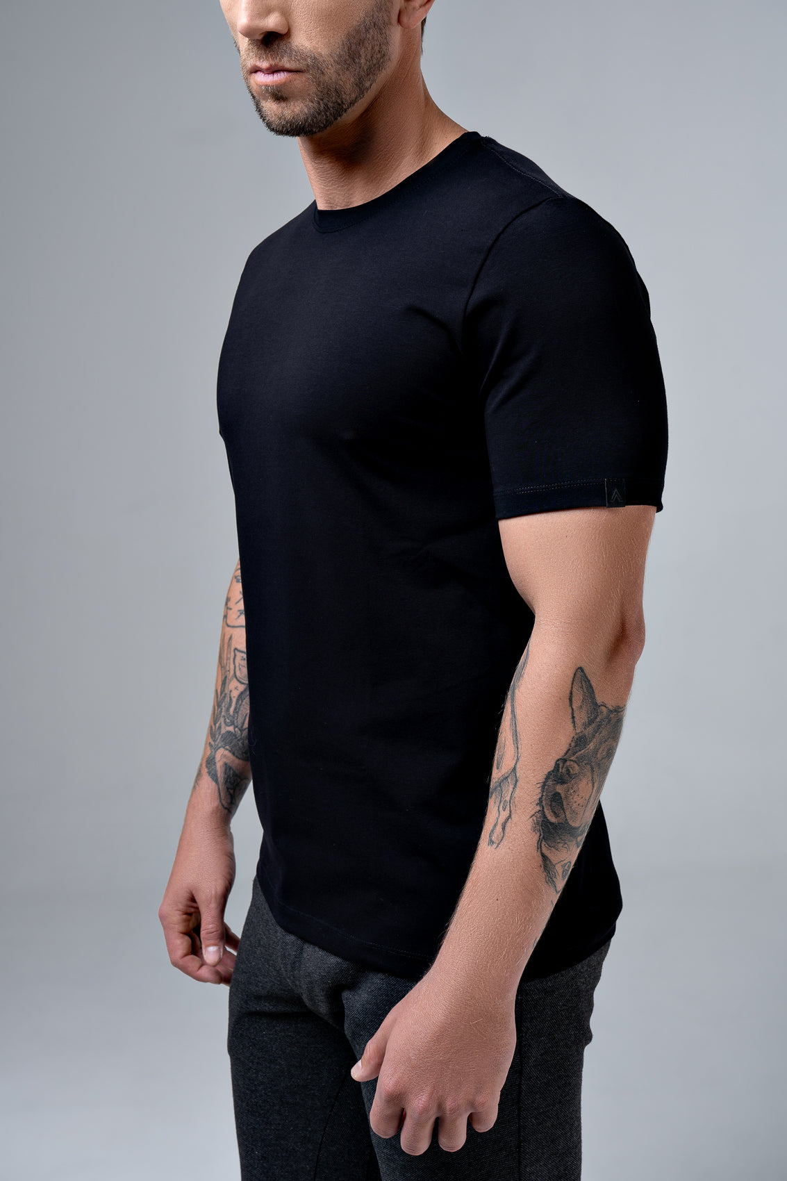 Camiseta Manga Curta Algodão Egipcio