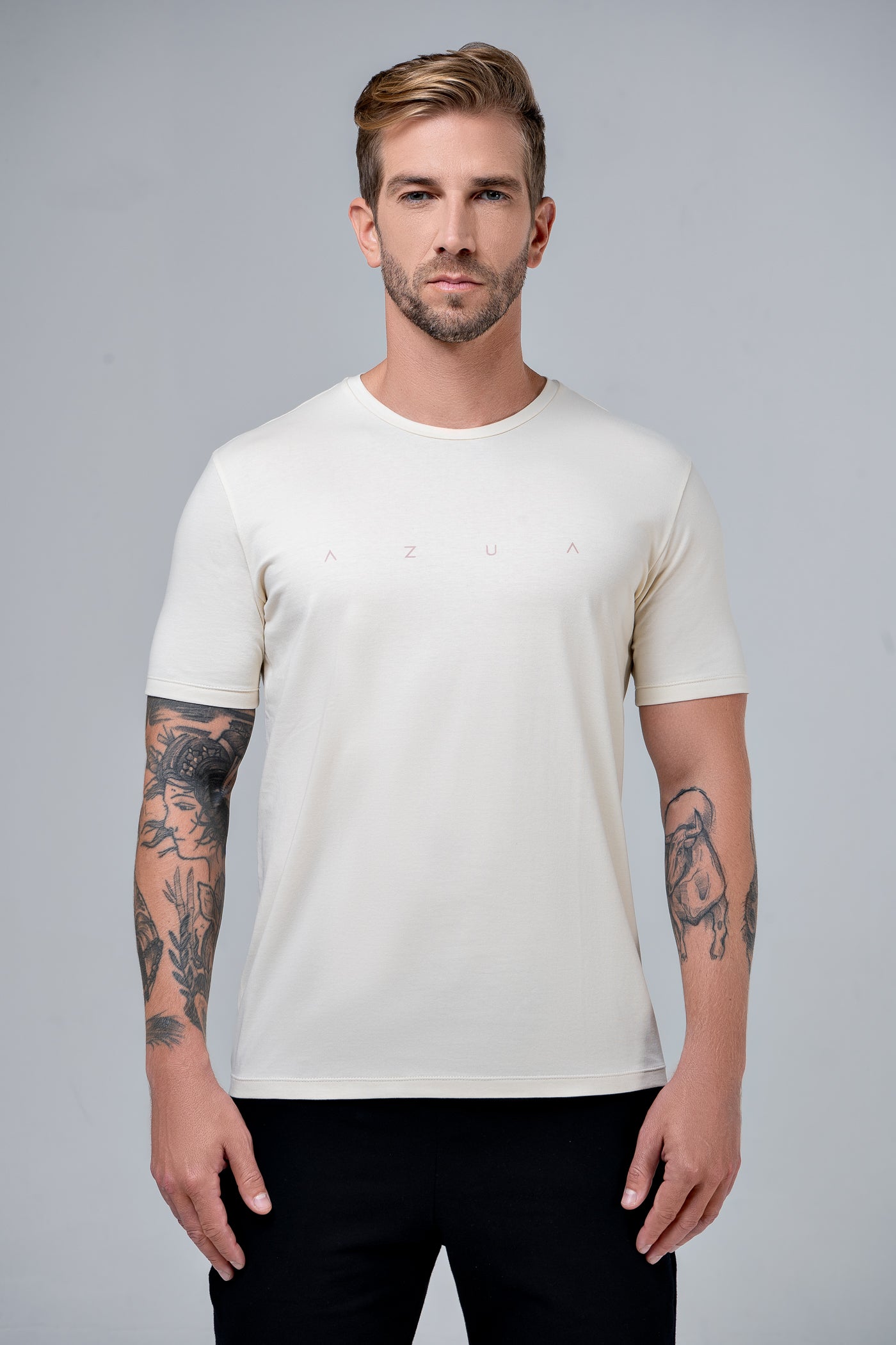 Camiseta Manga Curta Toque PIMA Logo Azua