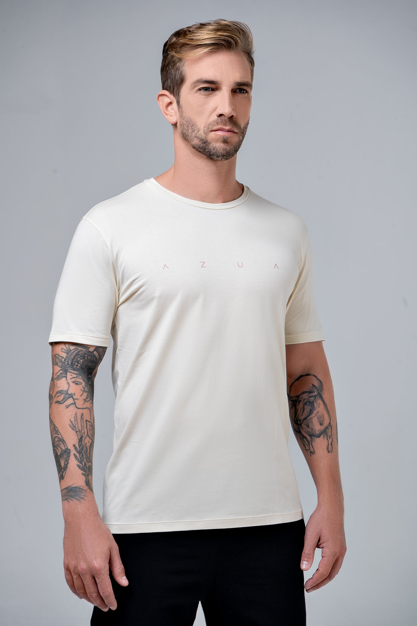 Camiseta Manga Curta Toque PIMA Logo Azua