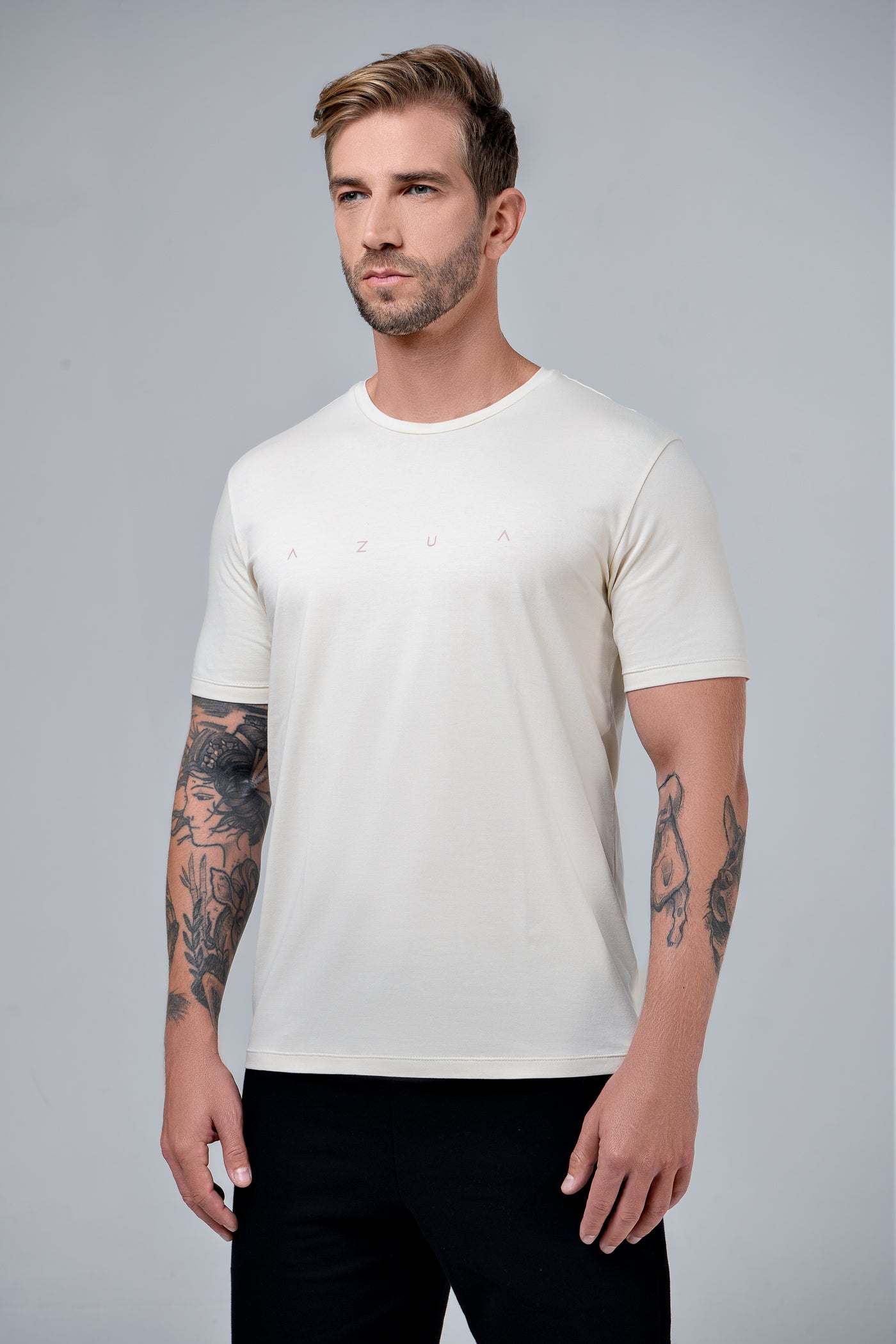 Camiseta Manga Curta Toque PIMA Logo Azua