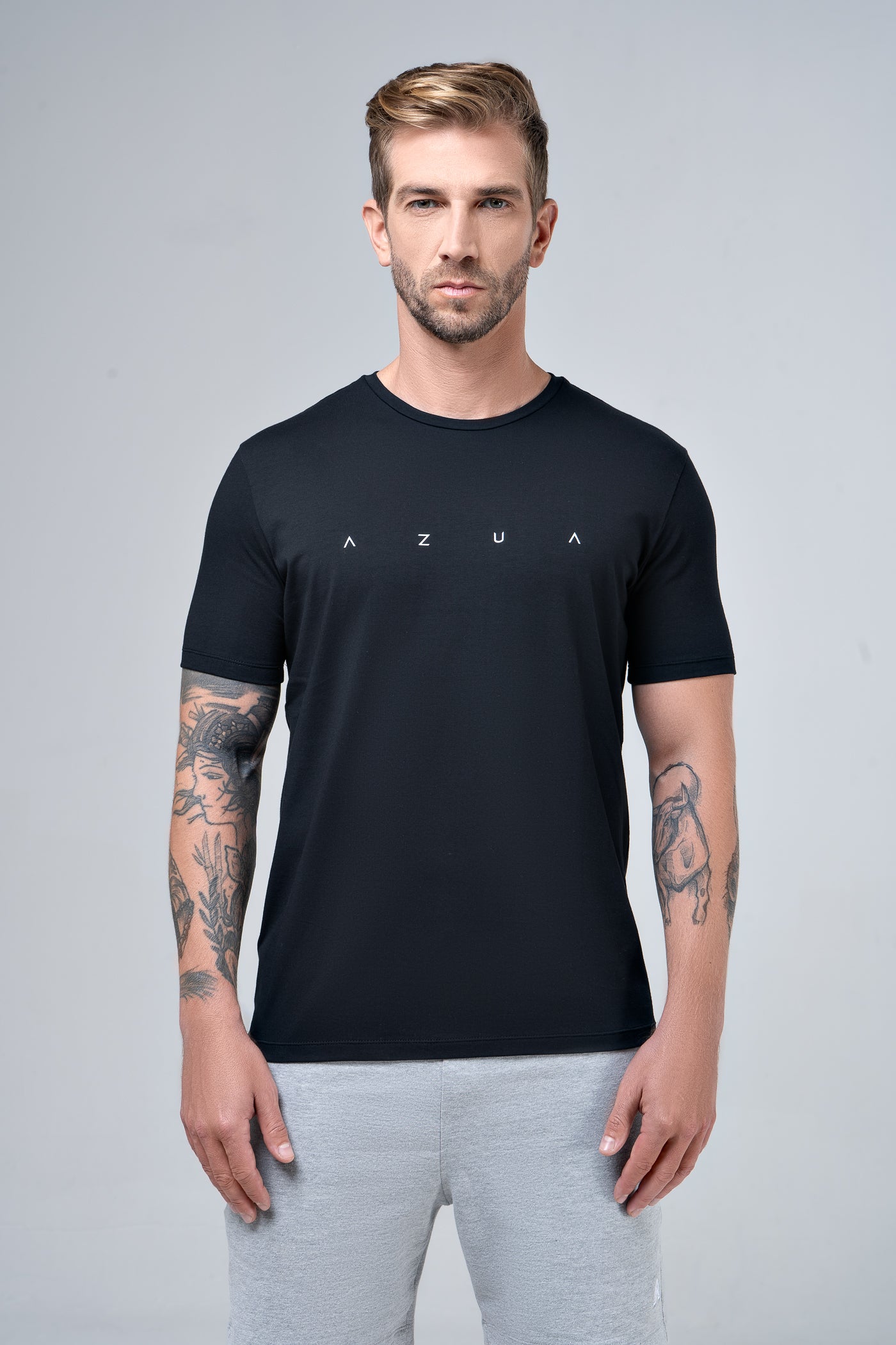 Camiseta Manga Curta Toque PIMA Logo Azua