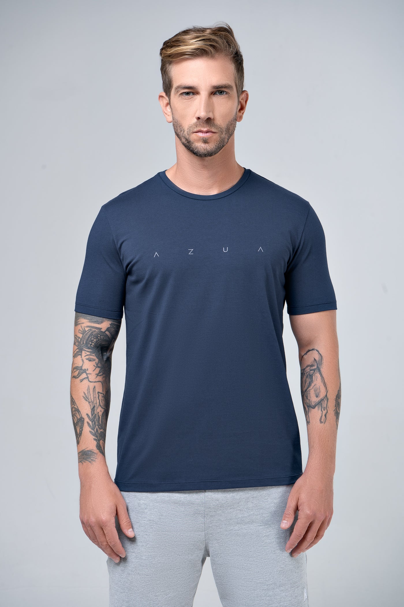 Camiseta Manga Curta Toque PIMA Logo Azua