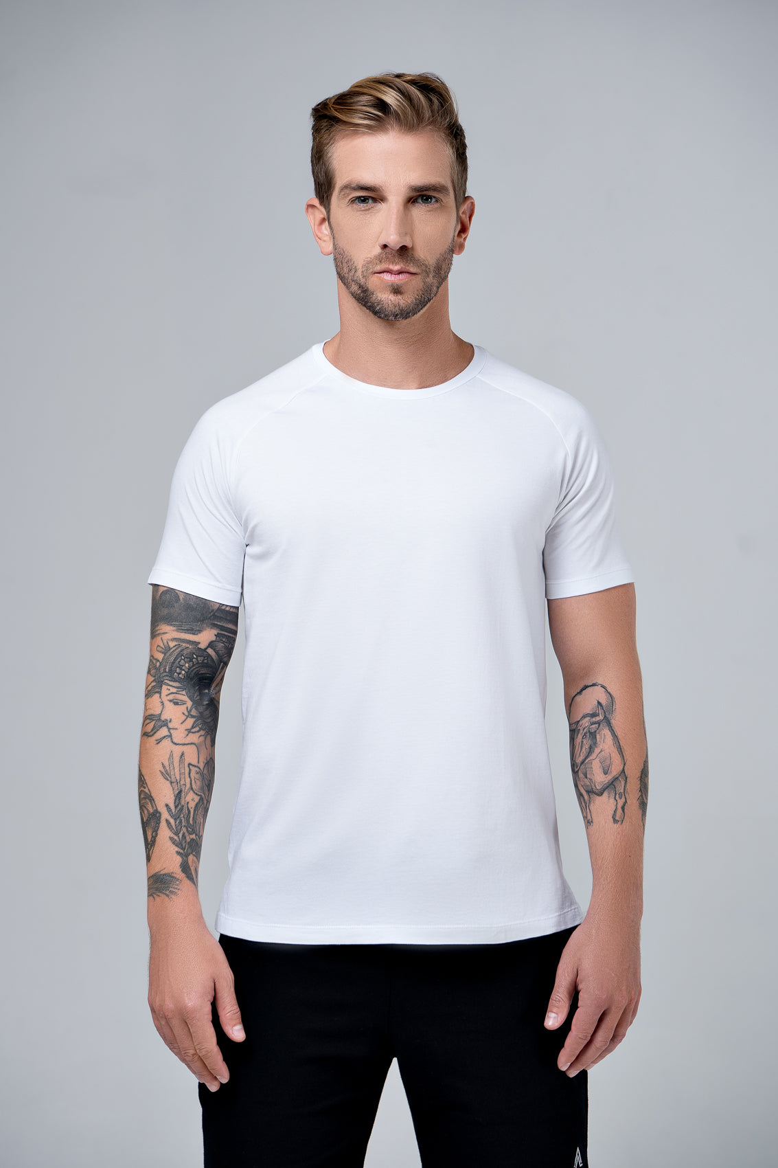 Camiseta Manga Curta Toque PIMA Raglan