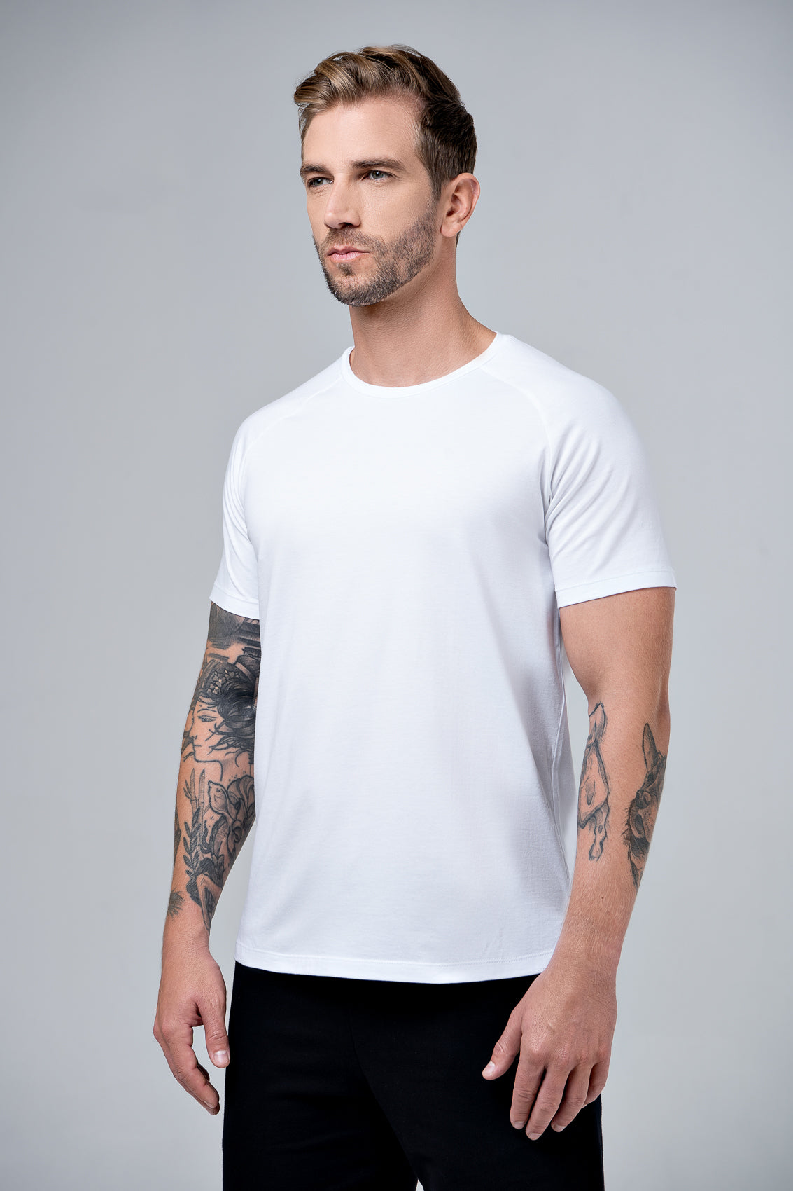 Camiseta Manga Curta Toque PIMA Raglan