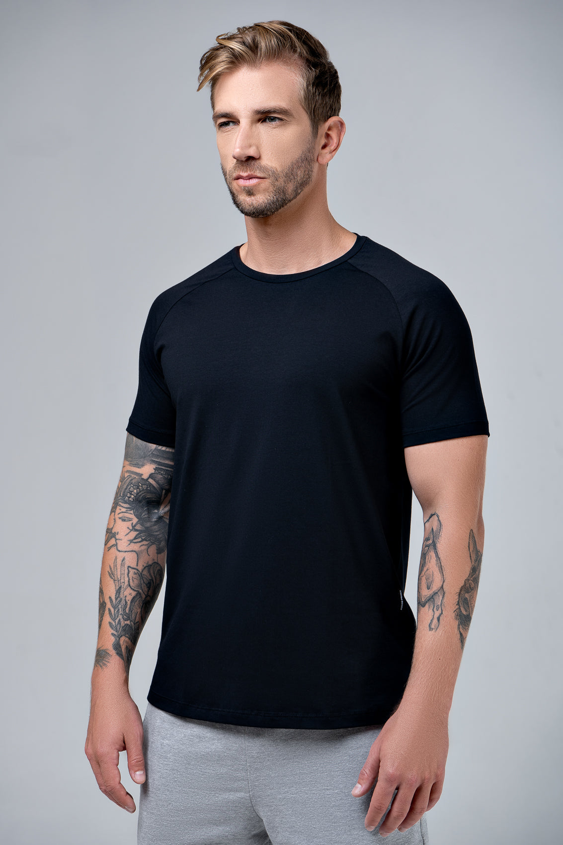 Camiseta Manga Curta Toque PIMA Raglan