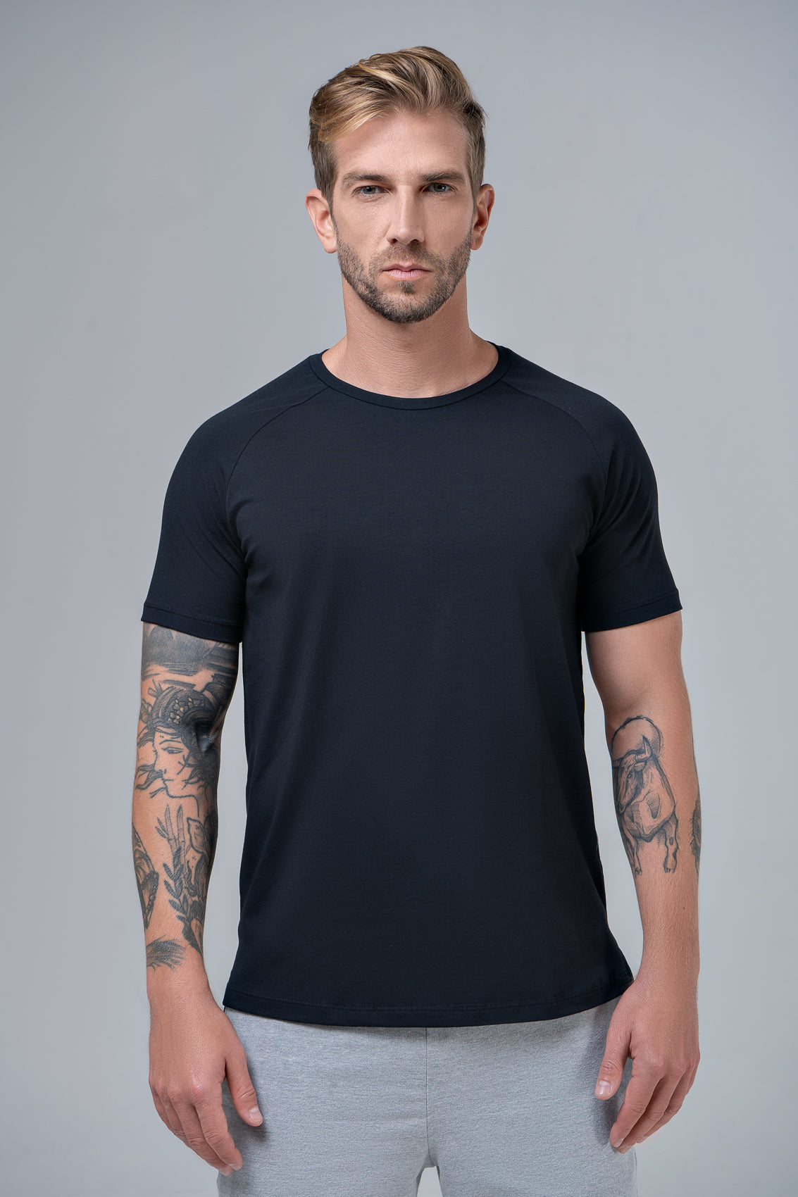 Camiseta Manga Curta Toque PIMA Raglan