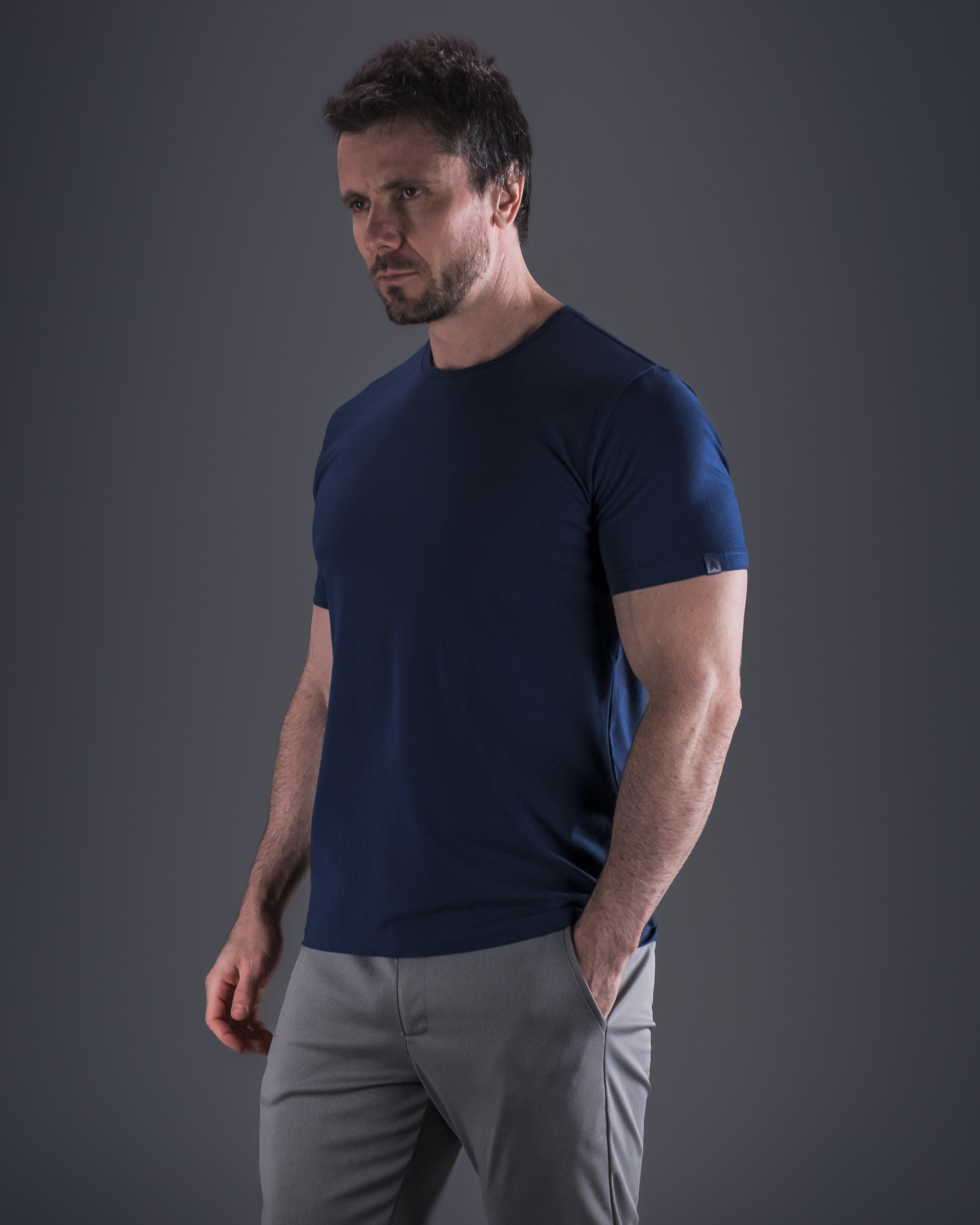Camiseta Manga Curta Algodão Egipcio