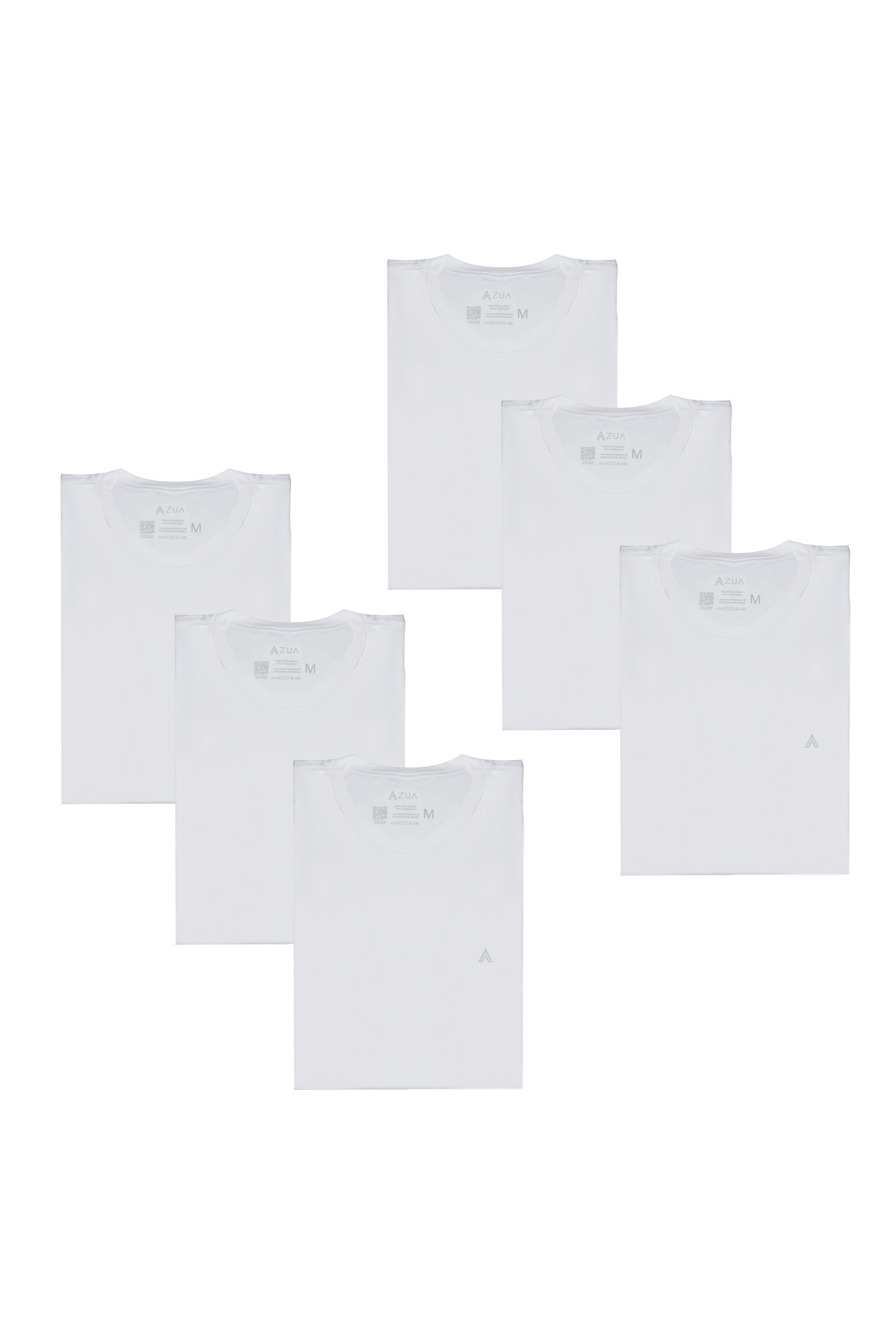 Kit 6 Peças - Camiseta Manga Curta Cool-Tech