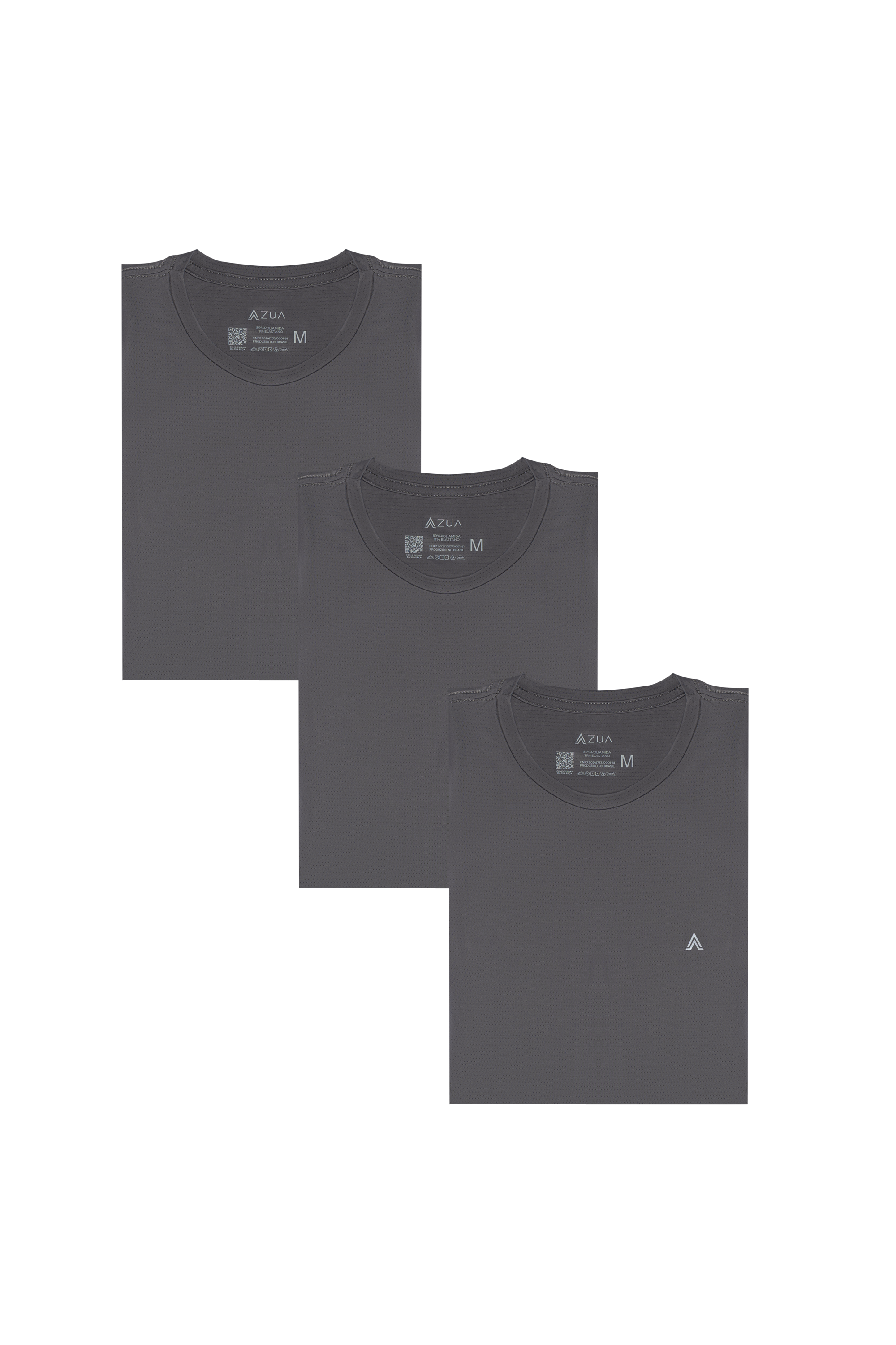 Kit 3 Peças - Camiseta Manga Curta Cool-Tech