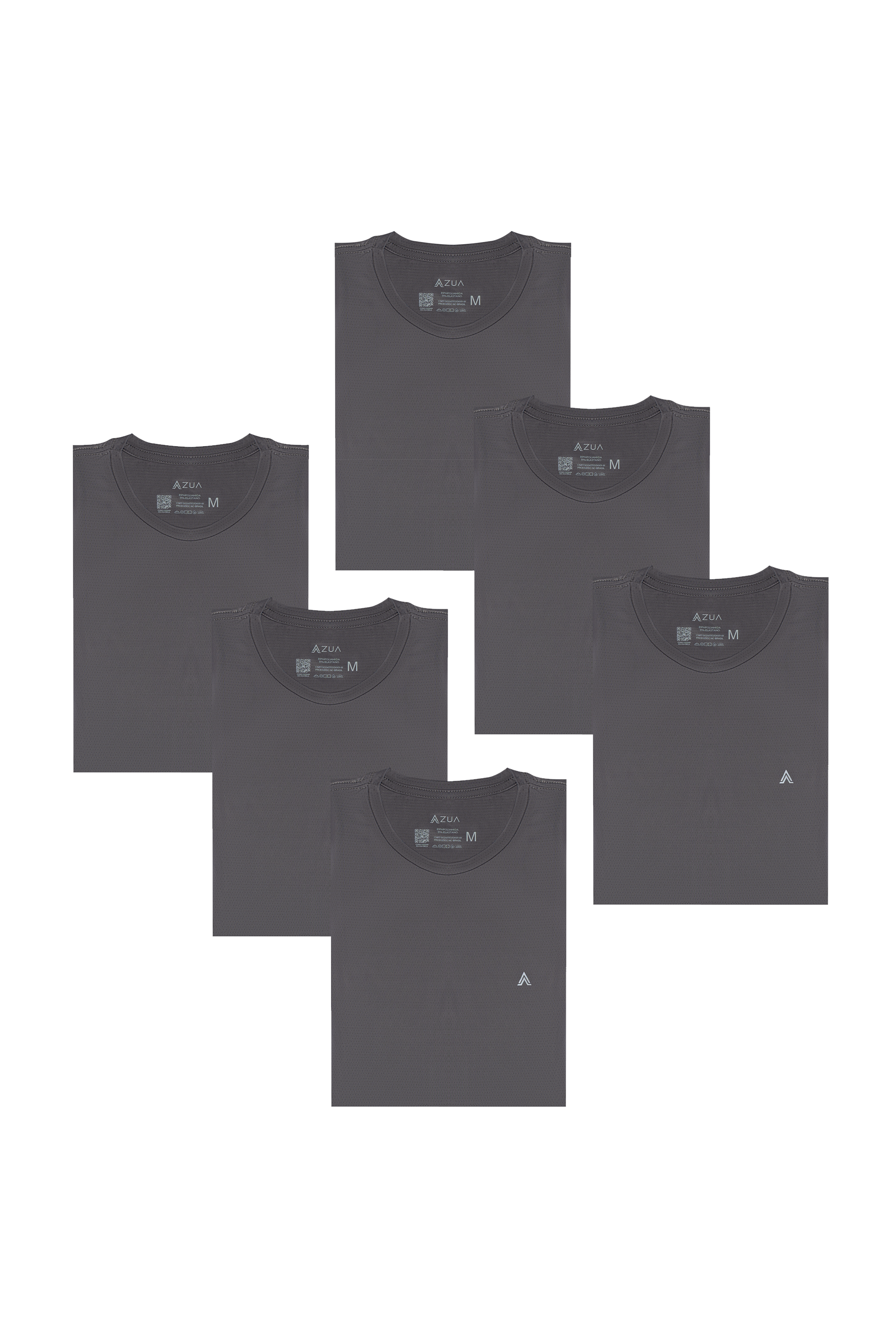 Kit 6 Peças - Camiseta Manga Curta Cool-Tech