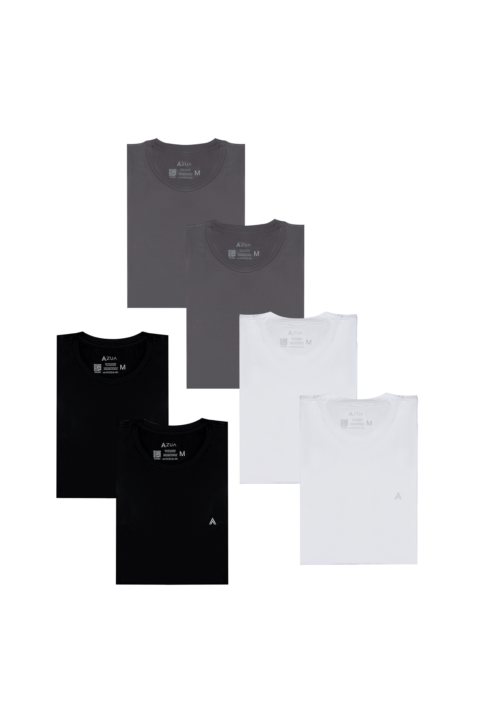 Kit 6 Peças - Camiseta Manga Curta Cool-Tech